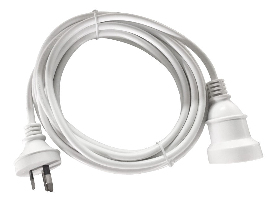 8Ware 5m AU Main Power Extension Cord Cable Lead 240V 3-Pin Male to Female 8Ware 5m AU Main Power Extension Cord Cable Lead 240V 3-Pin Male to Female